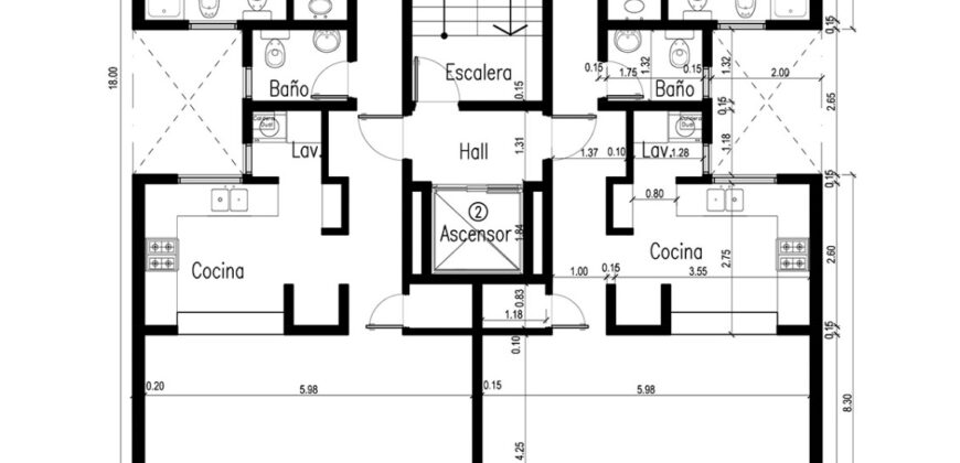 EDIFICIO ALEM 39 – A UNA CUADRA DEL MAR